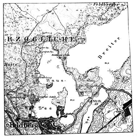 Abb. 13. Meßtischblatt. 1:25000