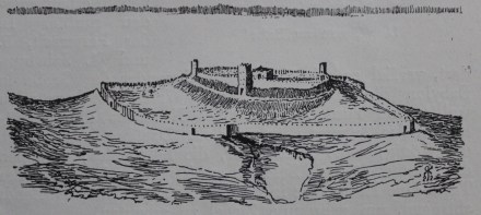 Die Urbs tricornis aus der Vogelschau